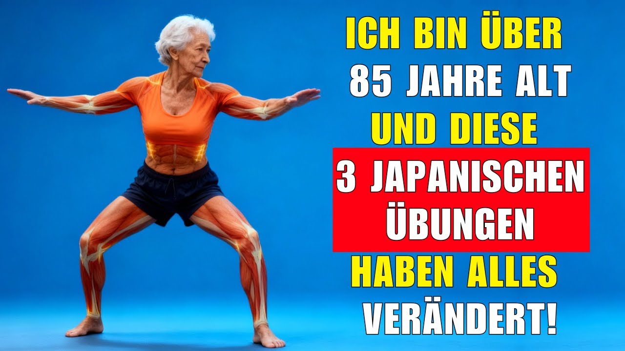 Über 60? Diese 3 japanischen Übungen haben mein Gleichgewicht zurückgebracht