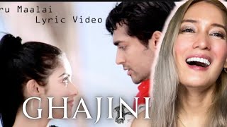Reaction to Ghajini - Oru Maalai | Asin, Suriya | Harris Jayaraj | Tamil Film Songs