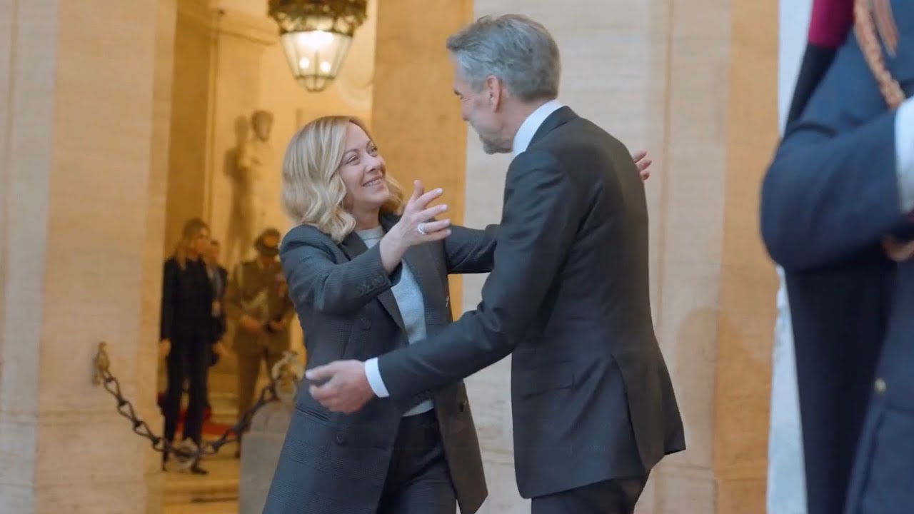 GIORGIA MELONI RICEVE A PALAZZO CHIGI IL PRIMO MINISTRO DEL REGNO DEI PAESI BASSI, DICK SCHOOF
