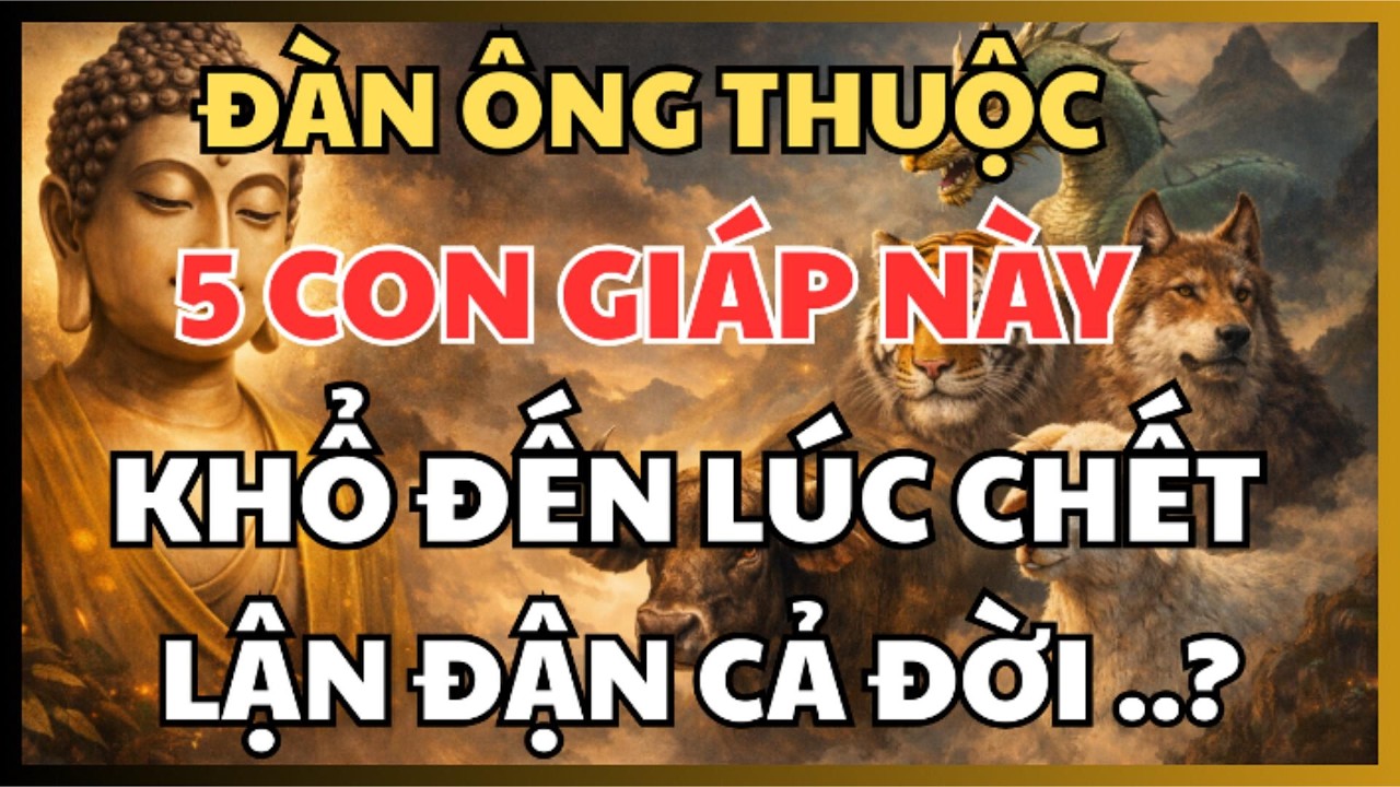 Phật Dạy: 5 Con Giáp Khiến Đàn Ông Càng Về Già Càng Nặng Nghiệp Vì Không Biết Buông