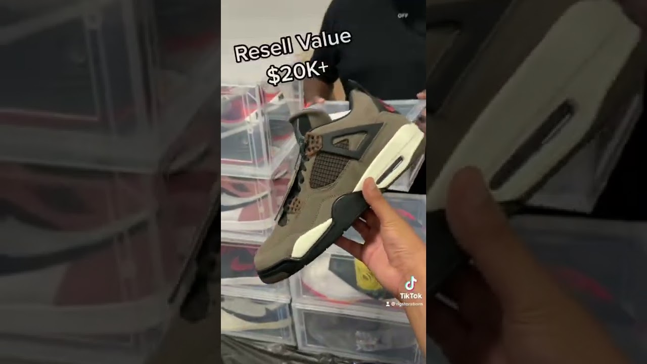 AIR JORDAN 4s TRAVIS SCOTT FRIENDS & FAMILY 🤯🔥 $20,000+ INSANE