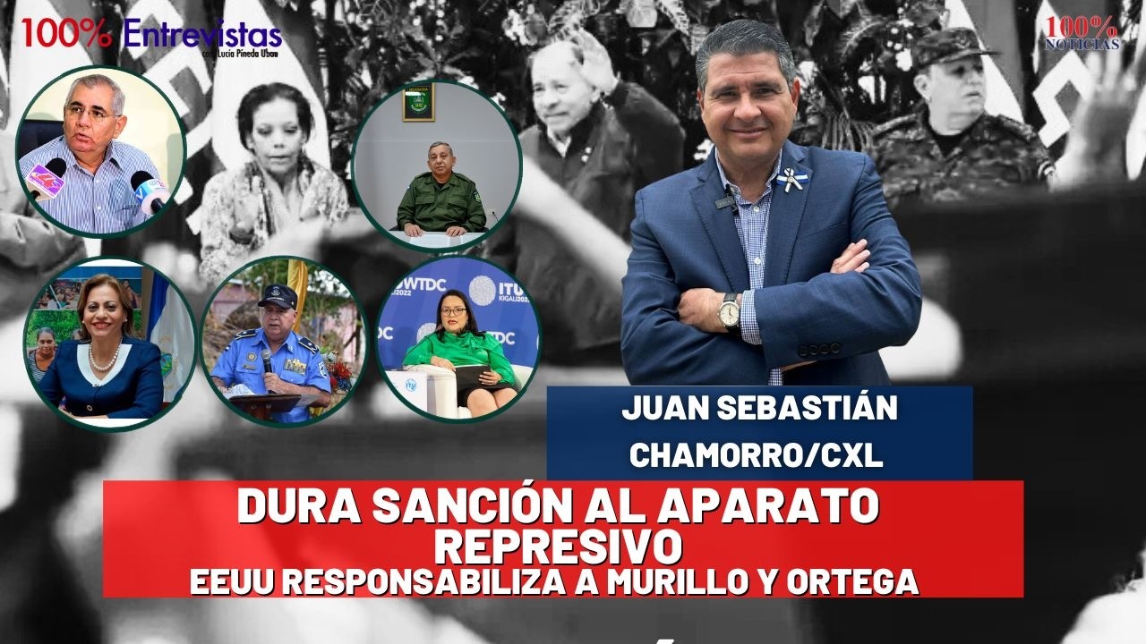 EEUU sanciona a 5 funcionarios del régimen, exigen otra vez a Ortega liberar a presos políticos