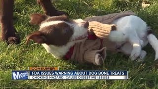 FDA Issues Warning after 15 Dogs Die from Bone Treats