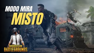 Como alterar o modo mira para misto no PUBG MOBILE