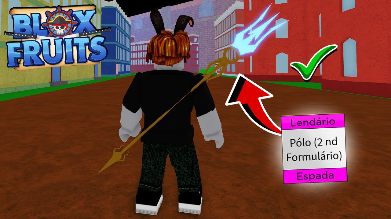 FINALMENTE DESPERTEI A POLE V2!! BLOX FRUITS YouTube