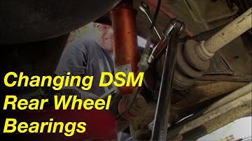 Changing DSM Rear Wheel Bearings - Joe Wrenches Vlog #33