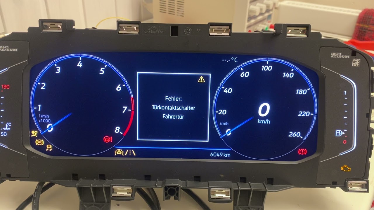 VW T-Roc Active Info Display (AID) mileage increase on bench