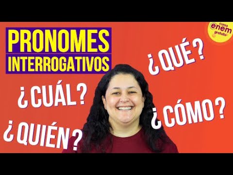 PRONOMES INTERROGATIVOS NO ESPANHOL | Resumo para o Enem