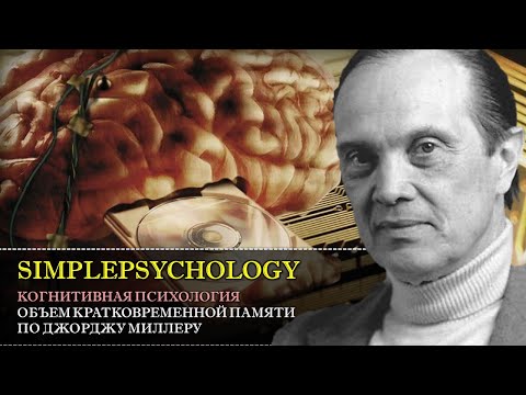 Когнитивная психология памяти #44. Заветное число "Семь" и объем памяти в теории Дж. Миллера