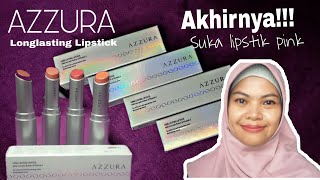 SWATCHES   REVIEW...AZZURA Longlasting Lipstik