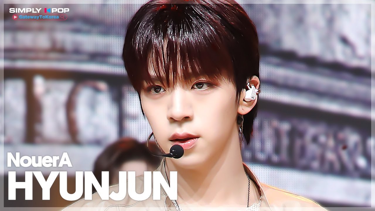 [플리캠 4K] NouerA HYUNJUN, 'N.I.N(New is Now)' (누에라 현준 직캠) l Simply K-Pop ...