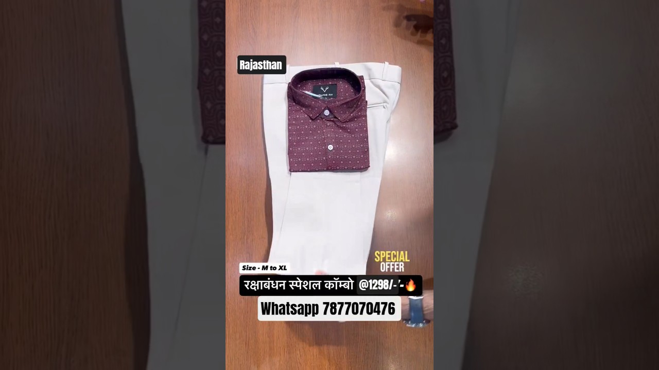 premium print shirt pant combo dress for men ✨ 