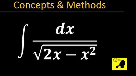 Integrate 1/(sqrt(2x-x^2) dx  || Evaluate  integral1/(sqrt(2x-x^2) dx