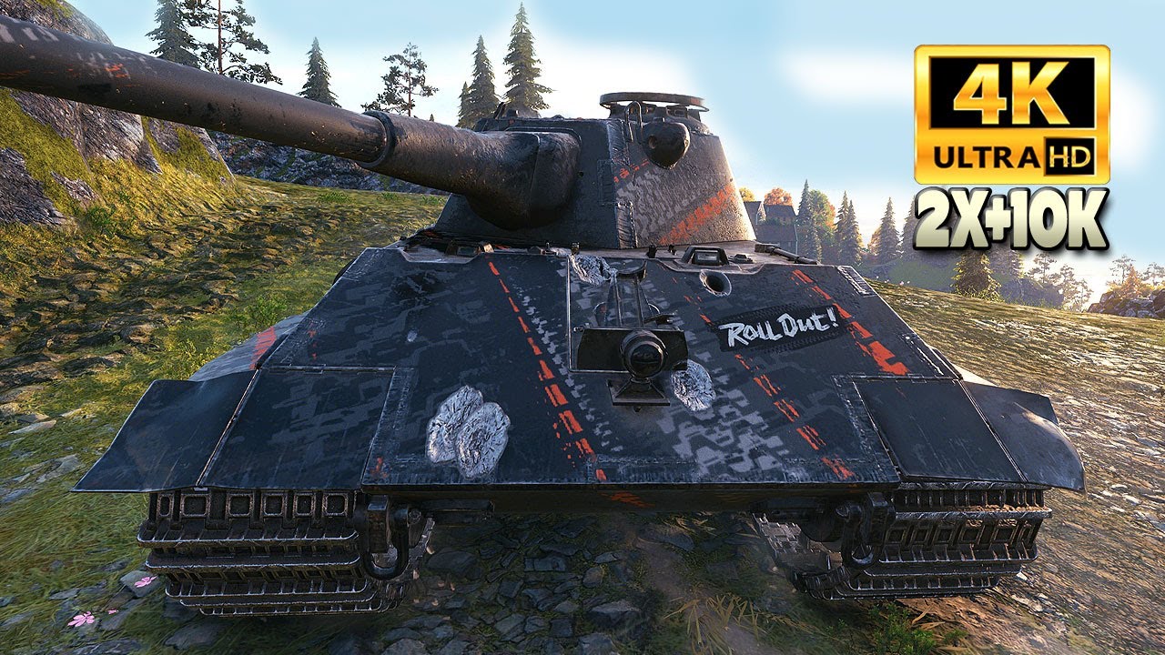 Е 50 Аусф. М: 2 разные, но увлекательные игры - World of Tanks