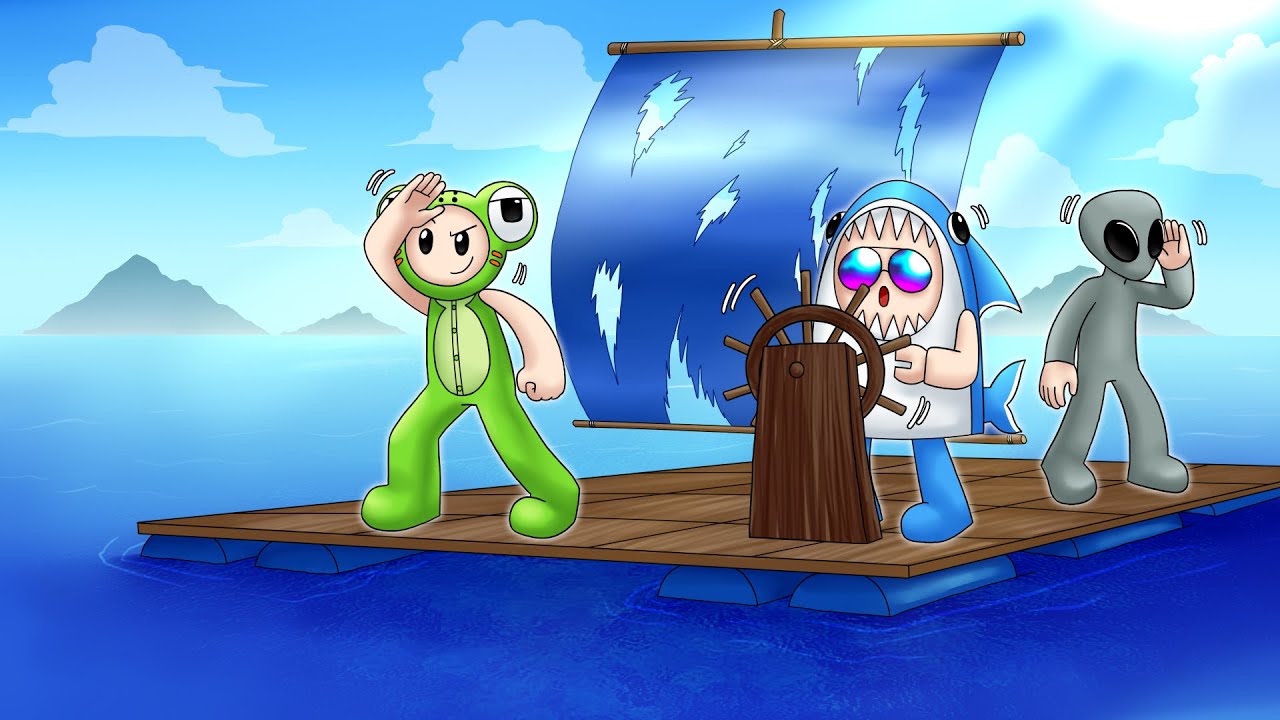 กบเลี่ยนหลามล่องแพสำรวจทะเลอันกว้างใหญ่! - Roblox