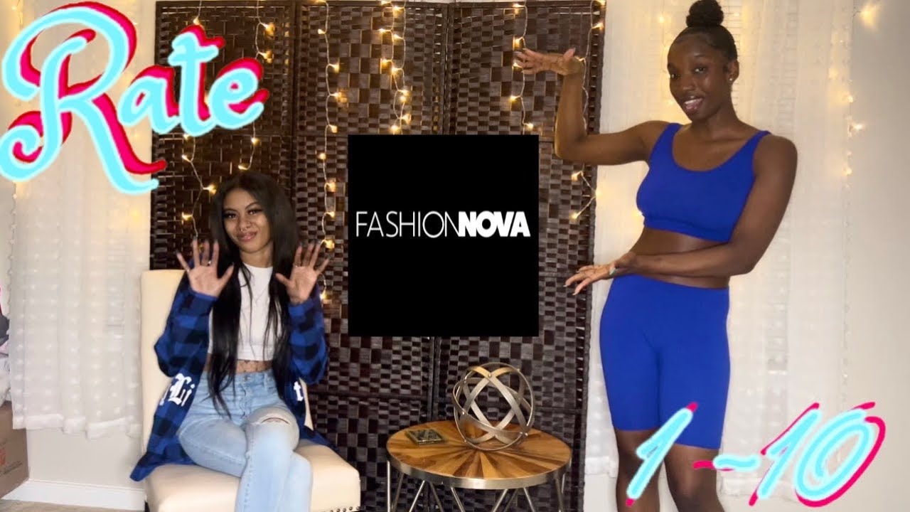 FASHION NOVA SWIMSUIT Try On Haul My Friend Rates my swimsuits 😝2022