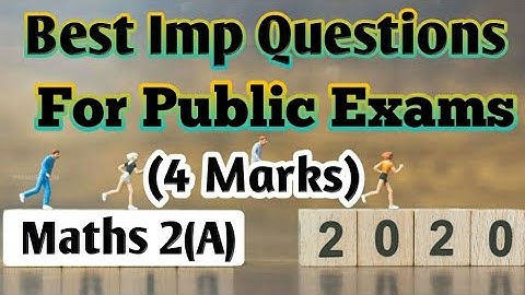 Inter-2020-IIA-4 Marks-Imp Questions for Public Examination.
