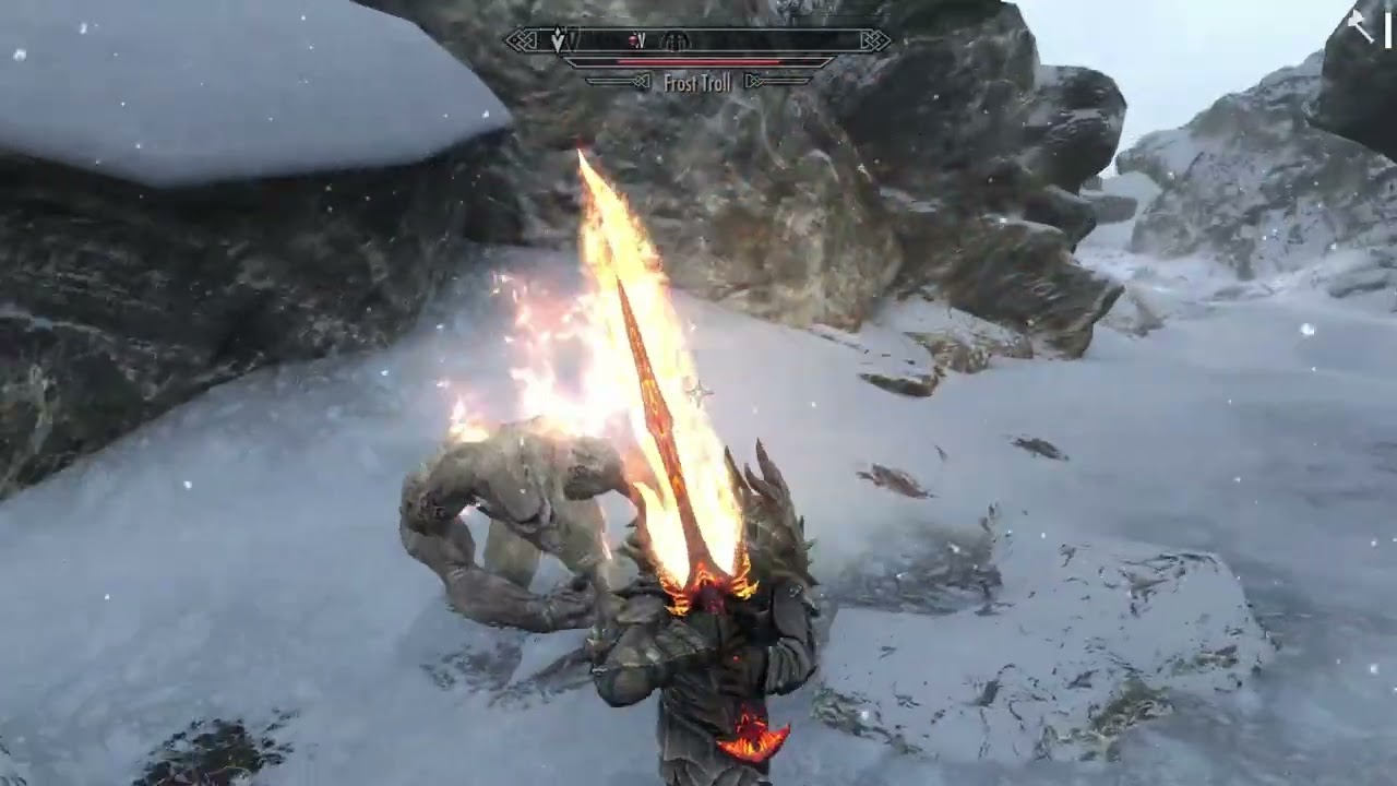 Lost Grimoire SSE - Fire Brand Spell Demo