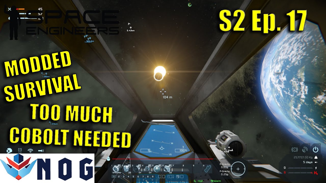Lets Play Space Engineers Modded Survival S2 Ep17 | Running out of ...