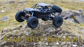Axial Rr10 Bomber Brushless And Yeti Bashing, Crawling, Crashing.