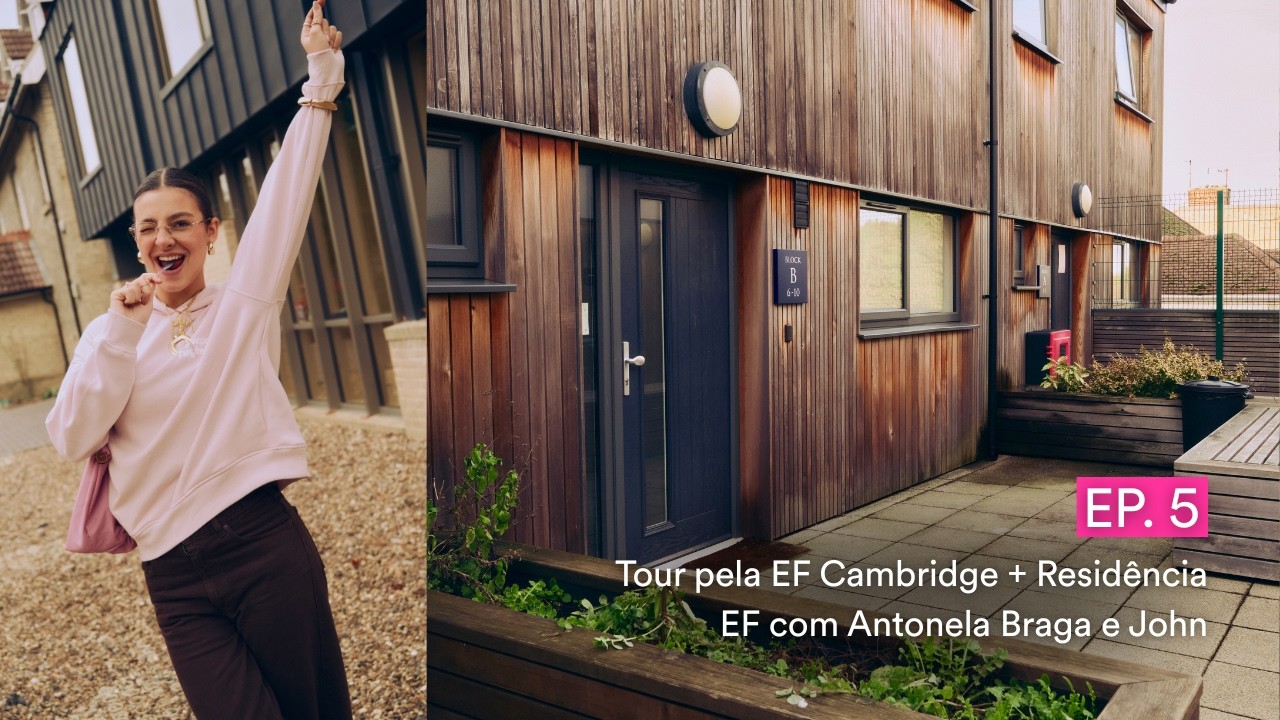 Intercâmbio em Cambridge com Antonela Braga (tour completo)