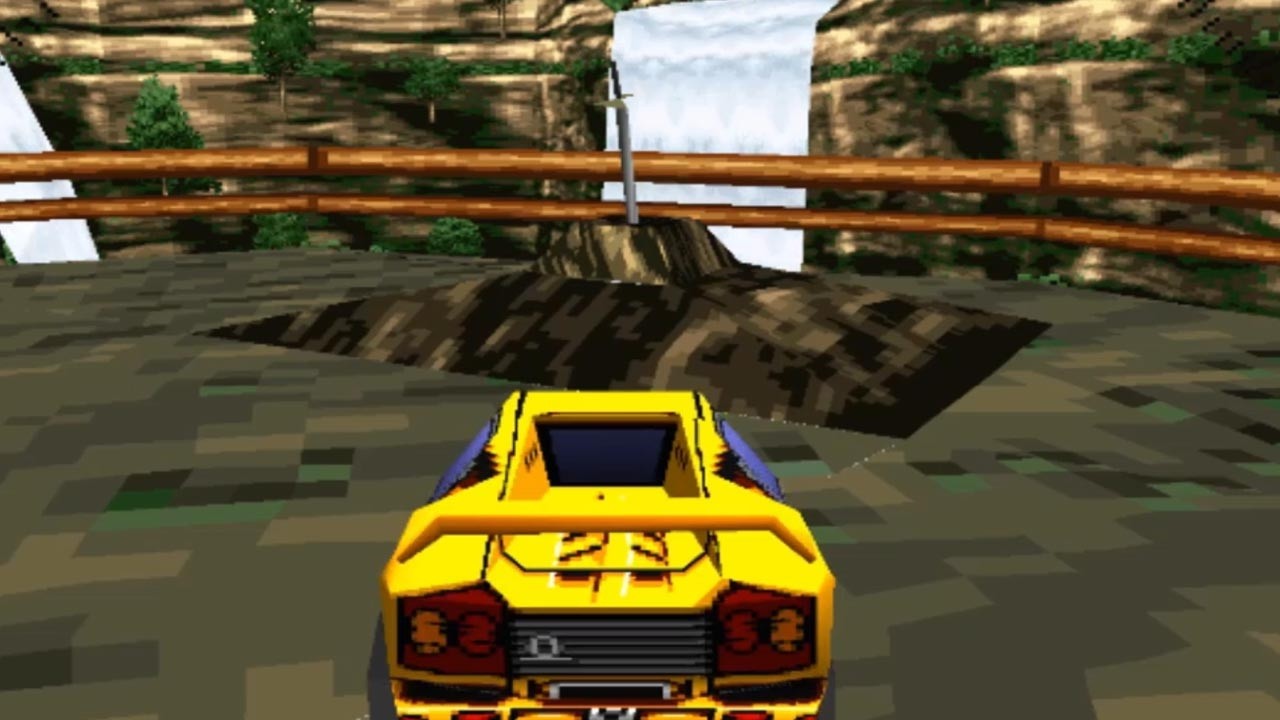 Penny Racers (PS1) - Battle Arena Toshinden Easter Egg