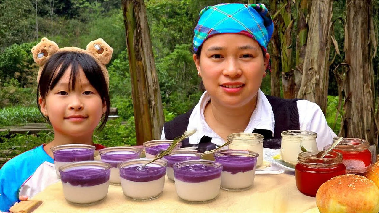 How to Make Fruit Yogurt at Home - Take Care Of Baby | Ly Thi Ca