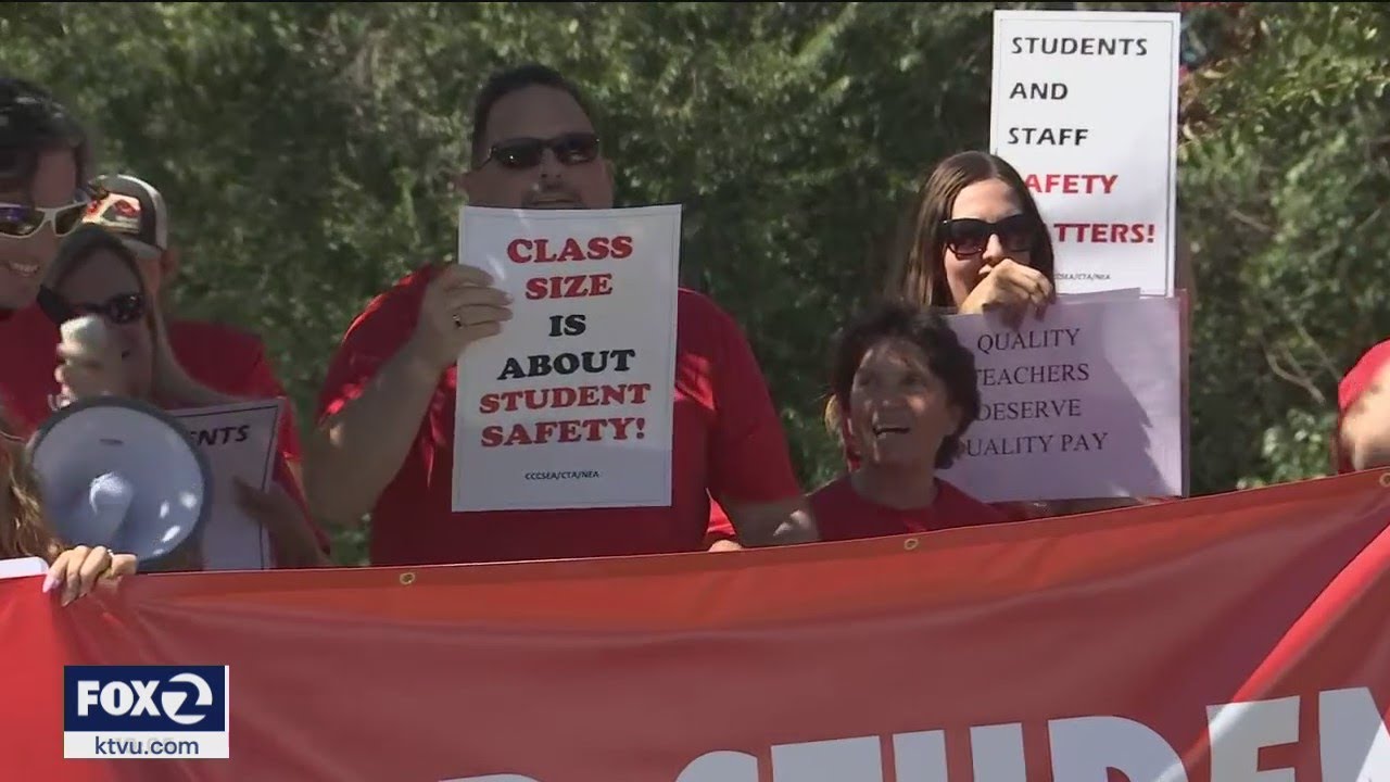 Contra Costa County teachers prepared to strike for better pay, smaller ...