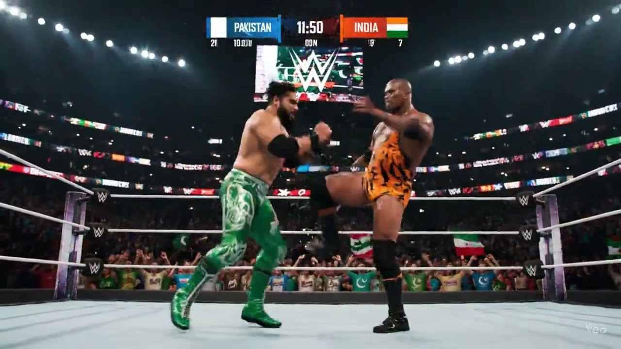 Pakistan vs India Wrestling Match | Full Highlights | Epic Battle 2025