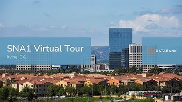 Irvine California Data Center Virtual Tour of DataBank SNA1