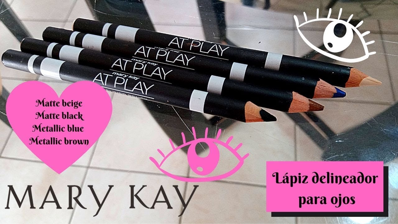 LAPIZ DELINEADOR PARA OJOS MARY KAY AT PLAY. YouTube