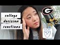 College decision reactions uga georgia tech emory