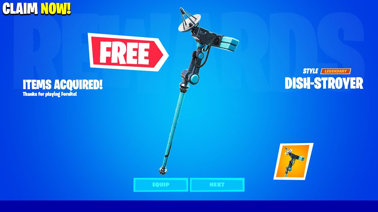 Everyone Can CLAIM This FREE Fortnite Pickaxe!