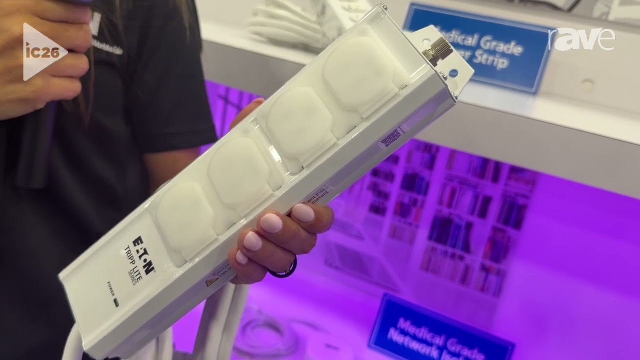 InfoComm 2026: Eaton Shows PS-415-HGULTRA Medical-Grade Power Strip For Patient-Care Vicinity