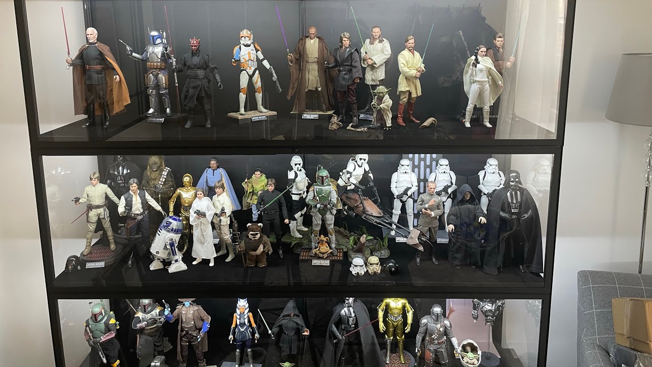 Moducase SIXTH165 ケース フィギュア ディスプレイ My New SIXTH165 Moducase Display and Hot Toys Star Wars