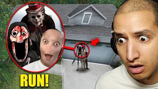 Drone Catches SCARIEST NEXTBOTS Outside My House... (Full Movie)
