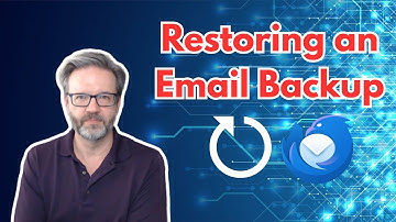 Restoring an Email Backup
