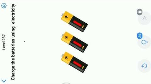 Easy Game Level 237 || Charge The Batteries Using Electricity.