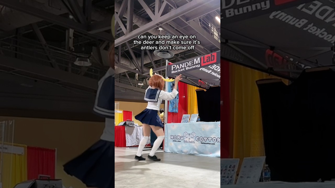 oh deer  [Shikanokonokonokokoshitantan Cosplay] #mydeerfriendnokotan #cosplay #hamucotton