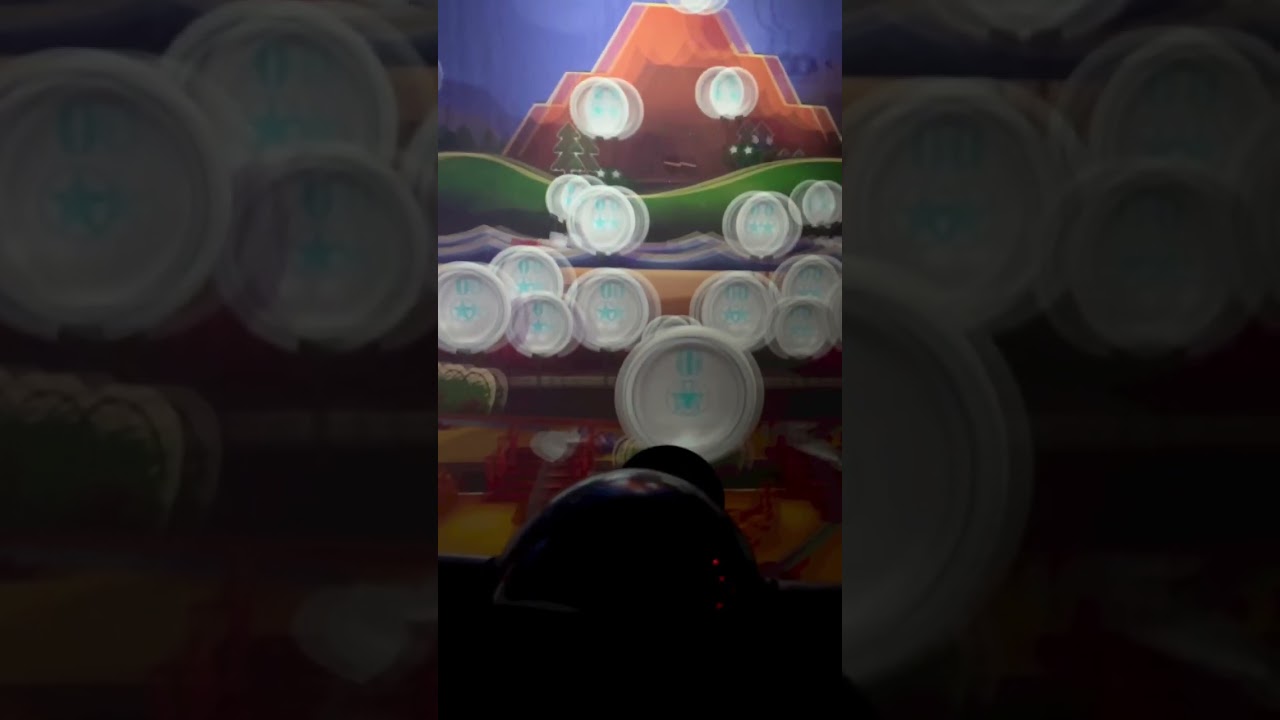 So this happened last time I was on Toy Story Midway Mania 😂