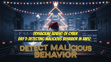 TryHackme Advent of Cyber 2024 | Day 7 -AWS CLOUDTRAIL!