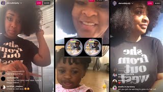 JUDY & DA BRAT ON INSTAGRAM LIVE | "WE HAD TO DEAL WITH DRAMA & BS YESTERDAY!" | BRAT LOVES JUDY