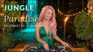 Luna – Jungle Paradise | Progressive & Melodic House DJ Mix | Bali Waterfall at Night | Aurora Drift