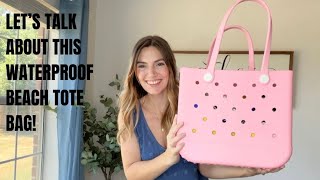 Unleash the Power of a Waterproof XL Beach Tote! Rubber,Washable, Durable–Your Ideal Beach Companion