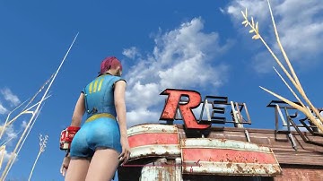 Fallout 4 Mod Review Summer 111 Jumpsuits (CBBE)