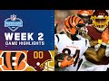 Cincinnati Bengals vs. Washington Football Team | Preseason Week 2 2021 NFL Game Highlights