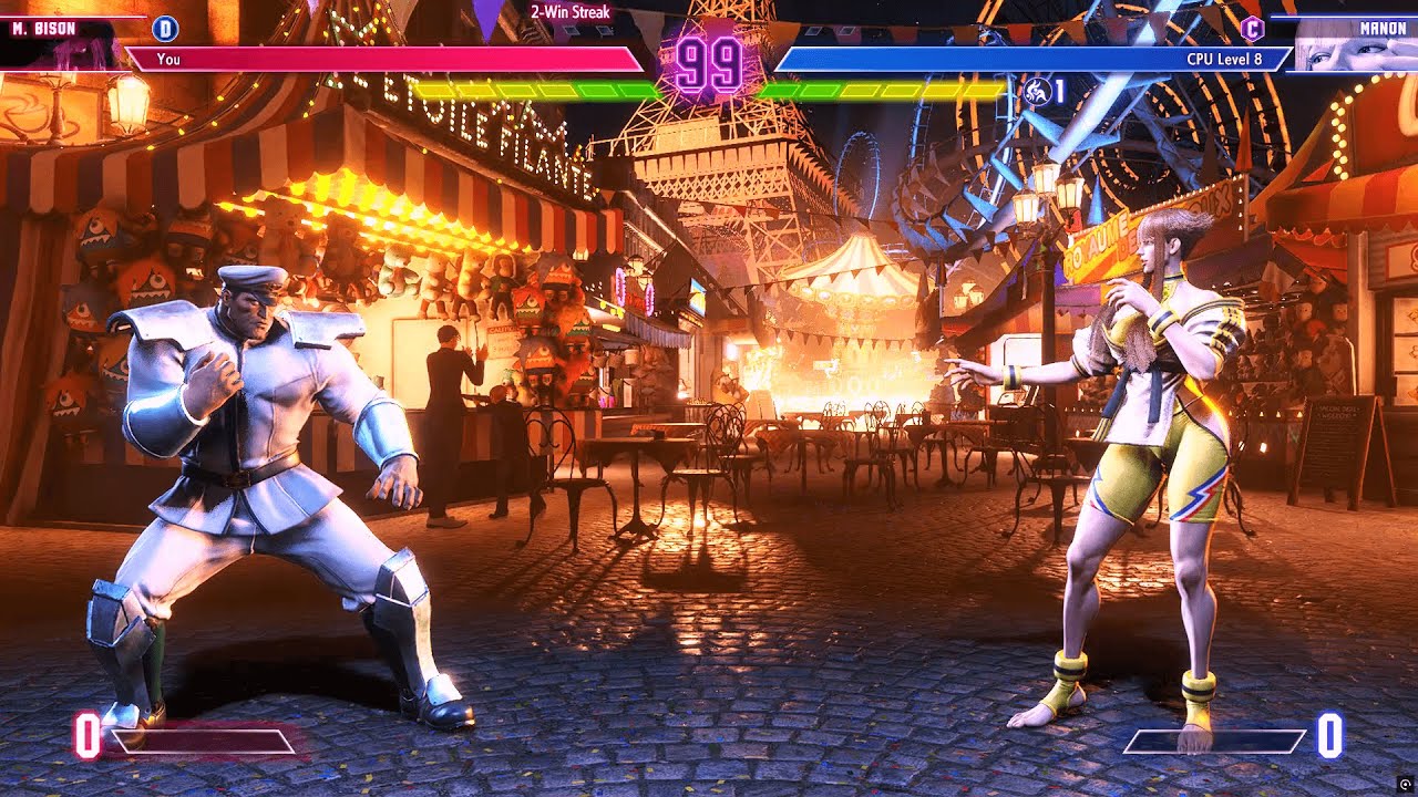 M.Bison vs Manon (Hardest) - Street Fighter 6. | Epic Battle