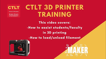 CTLT Training on the MakerBot 3D Printers