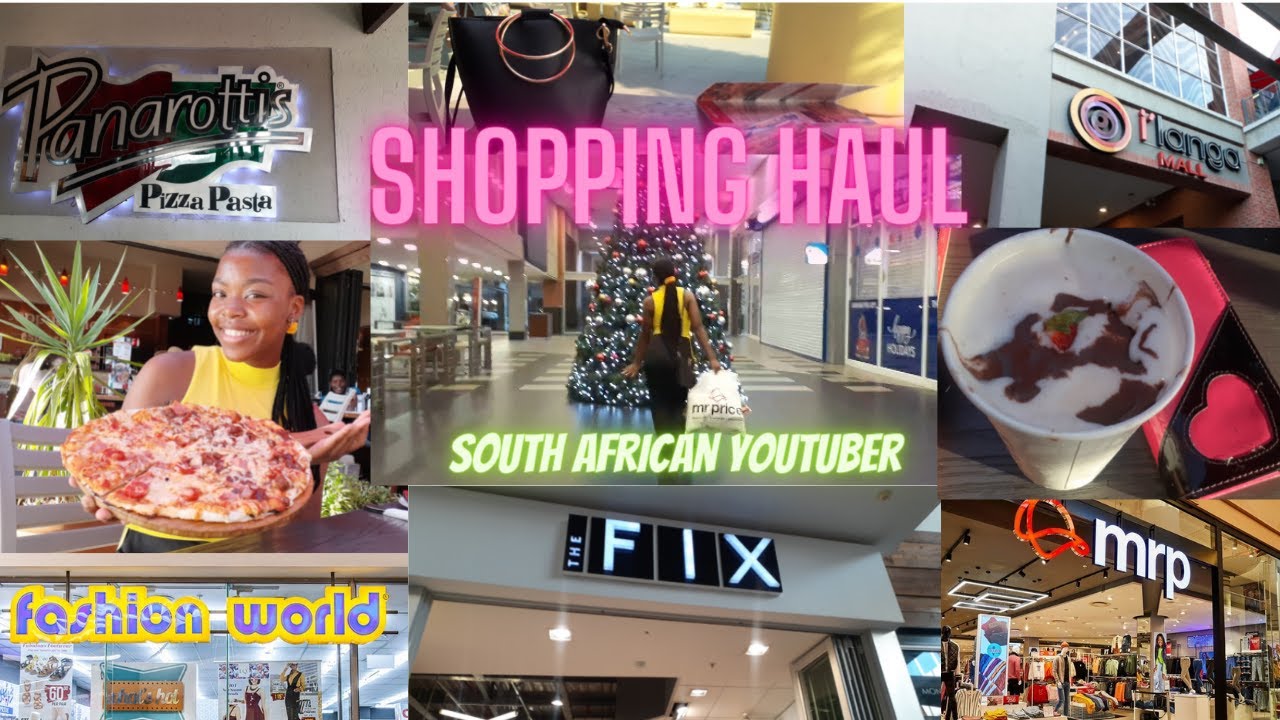 Shopping Haul, long queues, food ect || South African Youtuber
