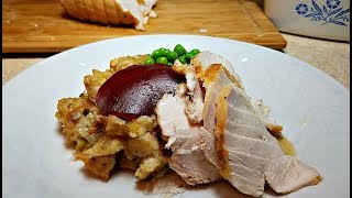 Here is an easy way to get your turkey and dressing fix. it's also a
great make holiday meal for those who prefer white meat of the dark
the...